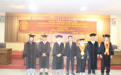 Akbar Maulana Lulus Ujian Doktor FISIP Universitas Jember ke-51