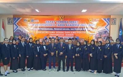 Yudisium FISIP Universitas Jember Periode II 2024/2025