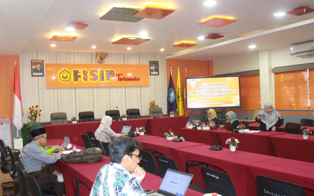 Monev MBKM FISIP UNEJ: Evaluasi dan Perbaikan Demi Kualitas Pembelajaran