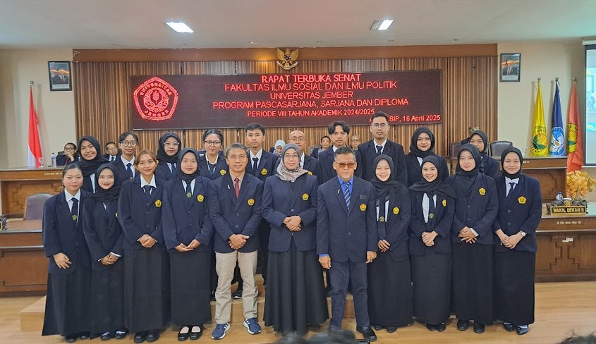 Yudisium VIII FISIP UNEJ 2025 2