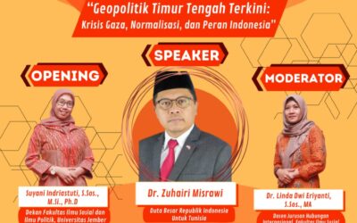Dubes Zuhairi Miswari Kupas Tuntas Geopolitik Timur Tengah: Krisis Gaza, Normalisasi, dan Peran Strategis Indonesia