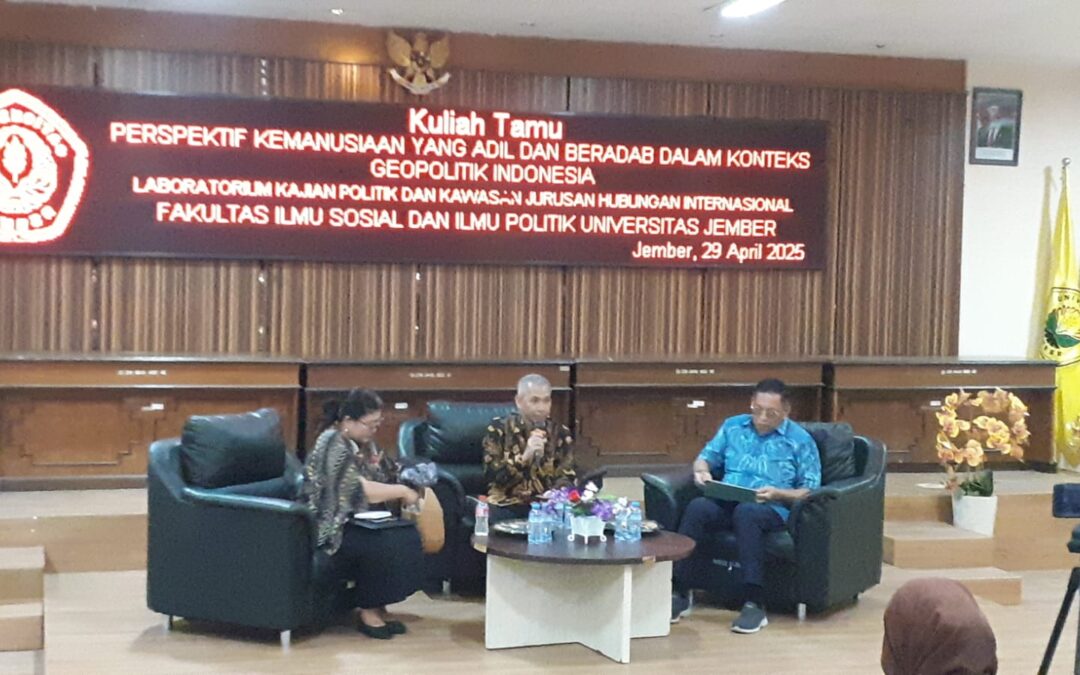 Letjen Bambang Darmono Soroti Pentingnya Kemanusiaan dalam Geopolitik Indonesia
