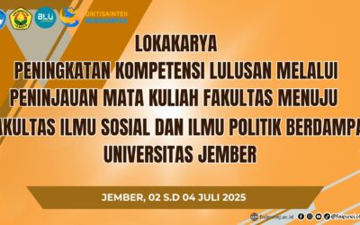 FISIP Unej Gelar Lokakarya, Tingkatkan Kompetensi Lulusan Menuju Fakultas Berdampak
