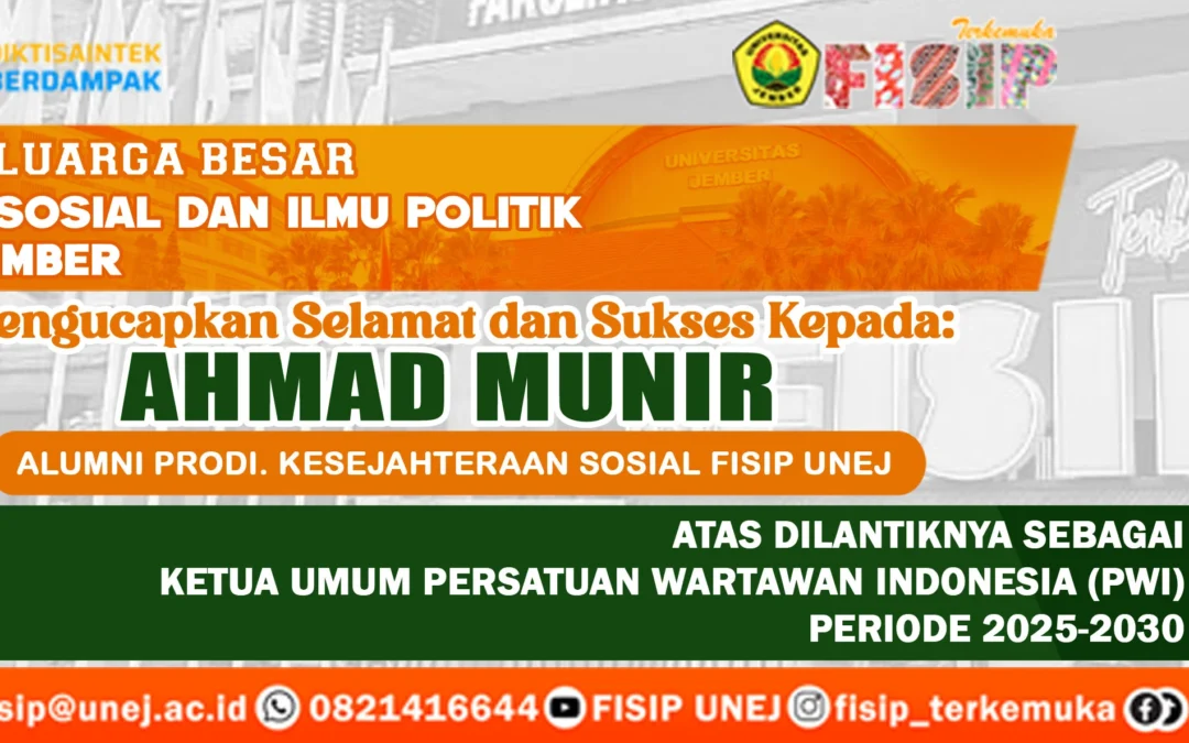 Akhmad Munir Terpilih Jadi Ketua Umum PWI Pusat Periode 2025-2030