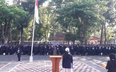 PPMB FISIP Unej 2025 Resmi Dibuka, Mahasiswa Baru Disambut dengan Apel Pagi