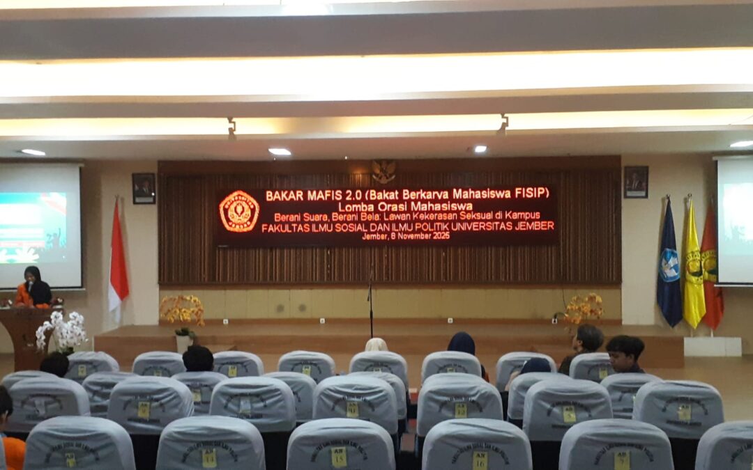 Perkuat Peran Mahasiswa, Dekan FISIP Unej Buka Kegiatan “Critical Youth for Democracy”