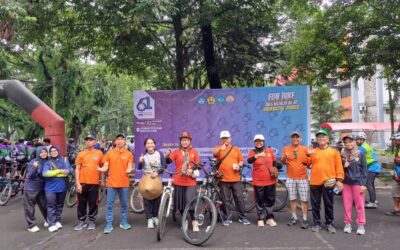Fun Bike Meriahkan Dies Natalis ke-61 Unej, Ajak Seluruh Dosen dan Tendik Bersepeda Santai