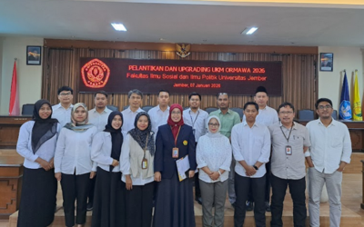 Transformasi Birokrasi dan Estafet Kepemimpinan: FISIP UNEJ Lantik Pengurus Ormawa-UKM 2026