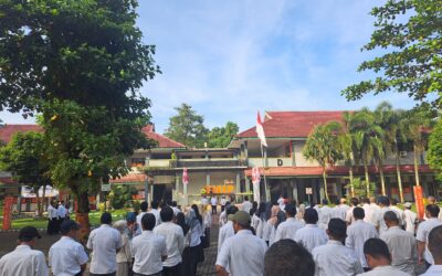 FISIP UNEJ Perkuat Kedisiplinan: Apel Pagi Jadi Momentum Konsolidasi Strategis