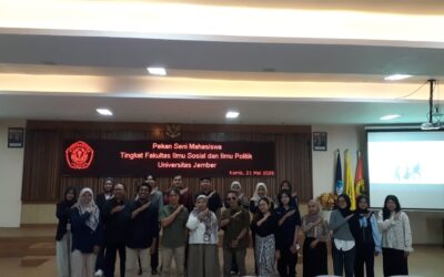 Gali Potensi Kreatif, FISIP Universitas Jember Resmi Buka Pekan Seni Mahasiswa 2026