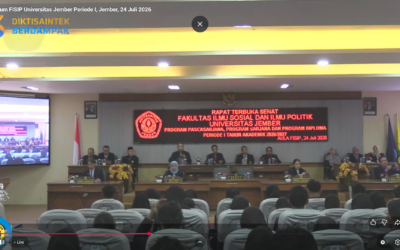 FISIP UNEJ Lepas 76 Calon Wisudawan: 32 Raih Predikat Cumlaude, Ajeng Anggraini Sabet IPK Tertinggi 3,96