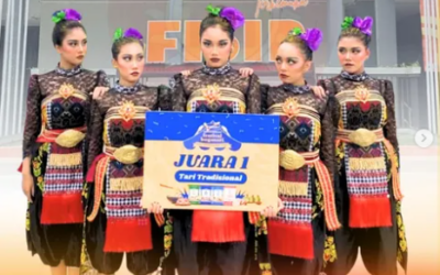 Tampil Memukau, Tim Tari Mahasiswa Raih Juara 1 Lomba Tari Tradisional Festival Bogasari 2026