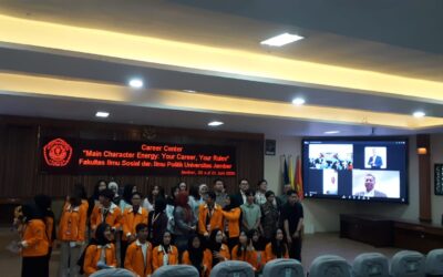 Bangkitkan Kepercayaan Diri Mahasiswa, FISIP Gelar Career Center “Main Character Energy: Your Career, Your Rules”