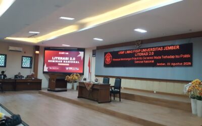 Bangkitkan Nalar Kritis Pemuda: UKMF LIMAS FISIP UNEJ Gelar Seminar Nasional Literasi 2.0