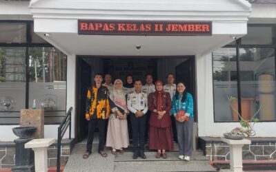 “GAYUNG BERSAMBUT, KOLABORASI SINERGI BERDAMPAK BAGI MASYARAKAT”FISIP UNIVERSITAS JEMBER – BAPAS KELAS II JEMBER